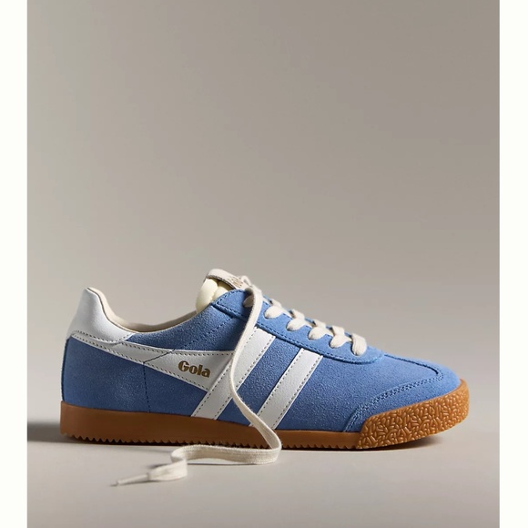Gola Elan Sneakers in Blue Bonnet/White 6 - Picture 1 of 9